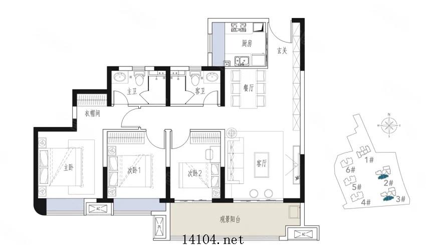 江语天著 3室2厅2卫1厨1阳 108平米.jpg